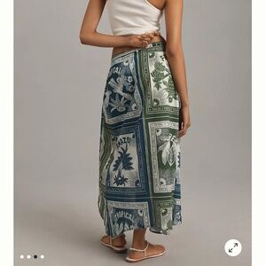 Farm Rio Midi wrap skirt- NWT